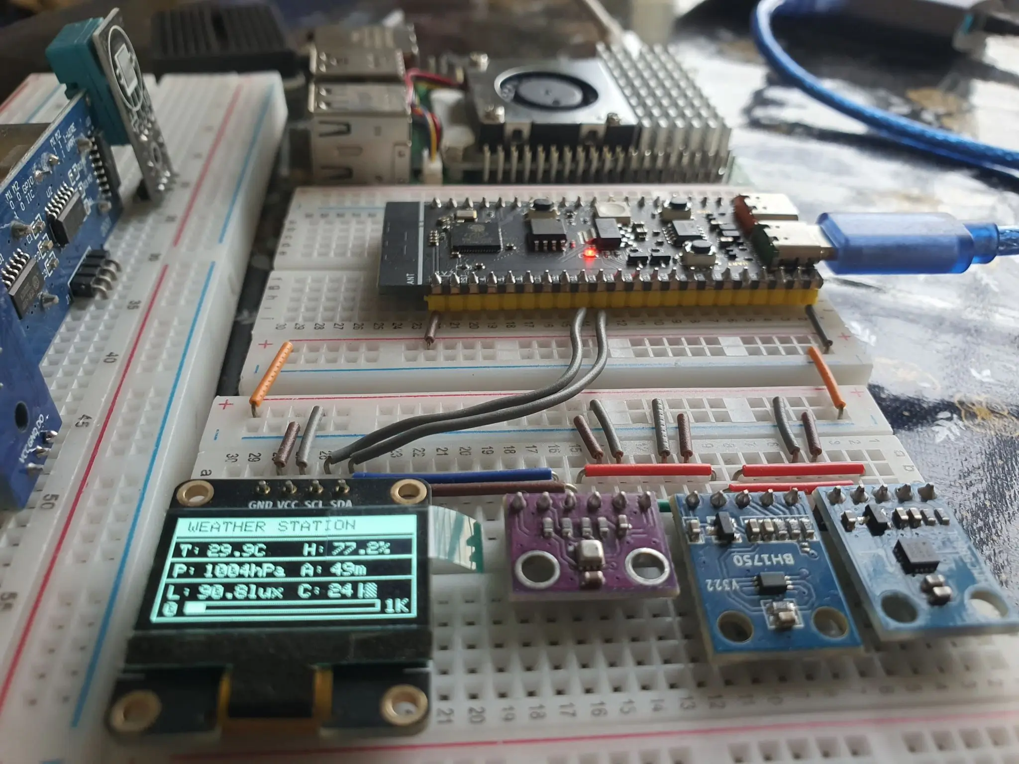 ESP32-S3 Weather Station