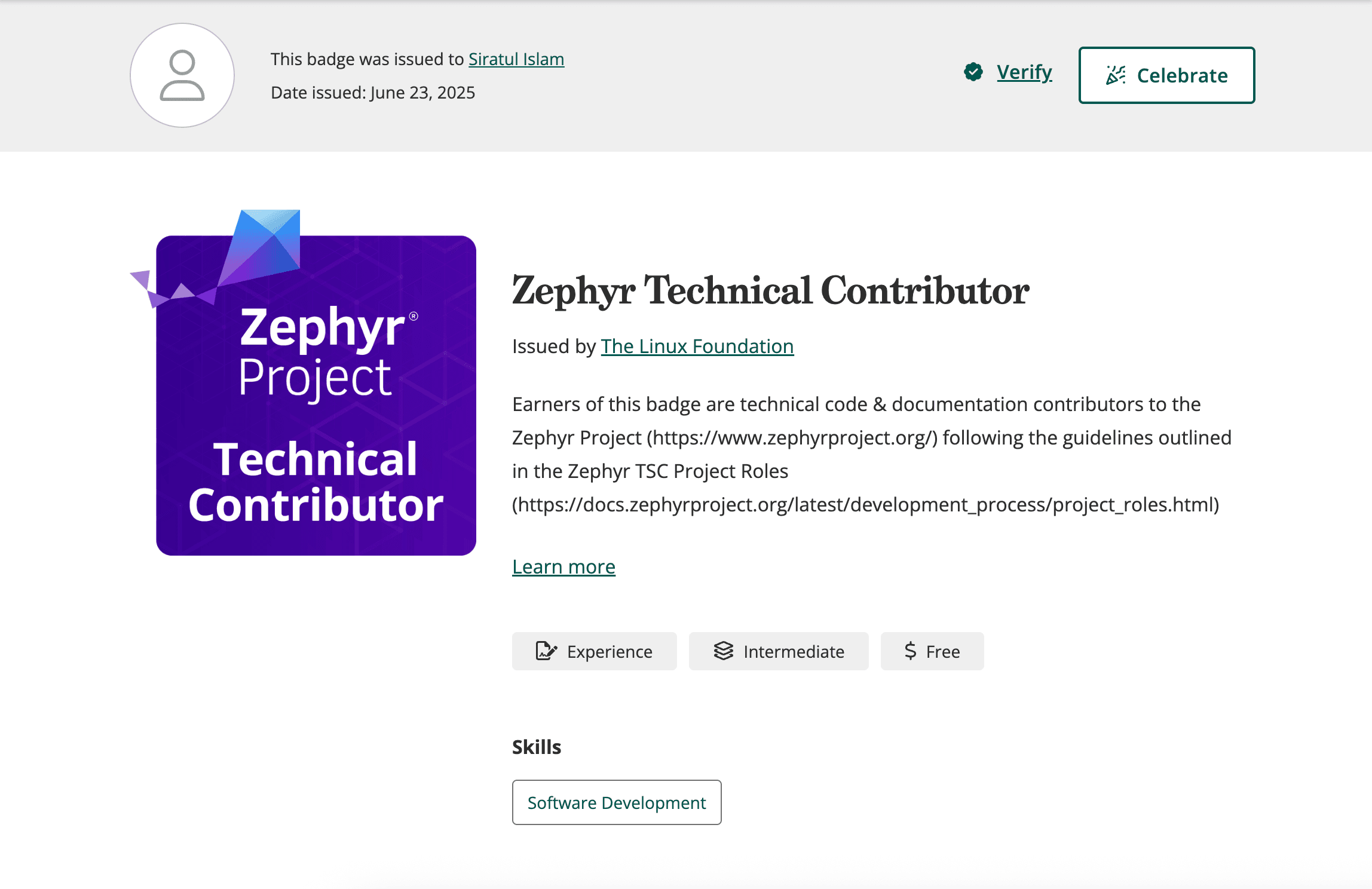 Zephyr RTOS PR